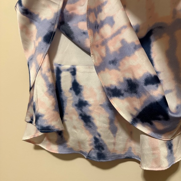 Tie dye layered crop top - She + Sky NWOT - Picture 5 of 6